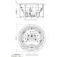 Aquavia Built-in Range Round 2 SPA tub Ø 205, 5 places Photo №4