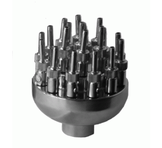 Atecpool RF ZPT-Series Cluster stainless steel nozzle for fountains, 1 1/2