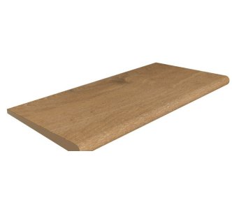 Rosa Gres Alma Honey S62 porcelain stoneware edge for swimming pool,  62,6 x 31 x 2.6 cm, anti-slip