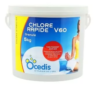 Ocedis V60 quick chlorine for pool, granules, 5 kg