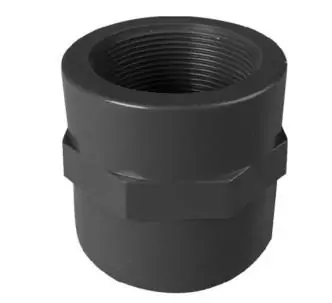 Sekisui C-PVC coupling with female thread FT X FT 1”