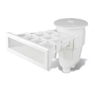 Aqua Industrial ABS overflow straight skimmer for liner pools