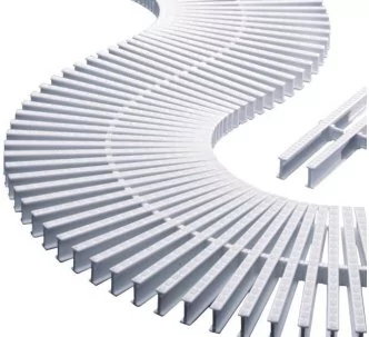 Aqua Industrial overflow Grating, 195 mm, 22 mm