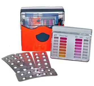 Aqua Industrial pool tester kit pH/ Chlorine, tablets
