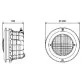 Aqua Industrial halogen light for swimming pool, 300 W, concrete Photo №3
