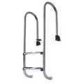 Aqua Industrial stainless steel ladder for inground pools, 2 treads, 304L