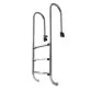 Aqua Industrial stainless steel ladder for inground pools, 3 treads, 304L Photo №1