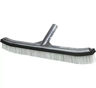 Aqua Industrial curved wall cleaning pool brush, stainless steel body 45 cm