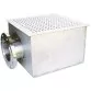 Aqua Industrial stainless steel 316L main drain for concrete pools, 350x350 mm Photo №2