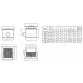 Aqua Industrial stainless steel 316L main drain for concrete pools, 350x350 mm Photo №3