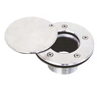 Aqua Industrial stainless steel vacuum inlet for liner pools