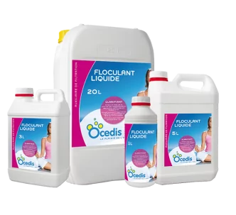 Ocedis liquid flocculant for pool, 20 l