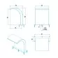 AstralPool water curtain A-350 AISI-316L waterfalls  Photo №2
