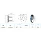 Aqua Industrial countercurrent system for pool 2.2 kW 50 m3/h 220 V, concrete/liner, stainless steel Photo №4