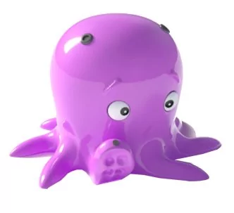 Polgun animation for kid’s splash zone Cute Octopus