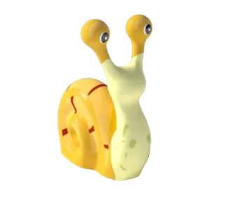 Polgun animation for kid’s splash zone Snail