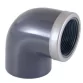 Cepex PVC-U reinforced elbow 90 degree with female thread 1/2'' FT 20 mm Photo №1