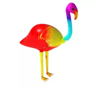 Polgun animation for kid’s splash zone Flamingo