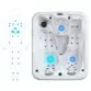 Aqua Industrial Pozzuoli SPA tub 2000 x 1740 x 820 mm, 3 places Photo №5
