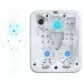 Aqua Industrial Pozzuoli SPA tub 2000 x 1740 x 820 mm, 3 places Photo №6