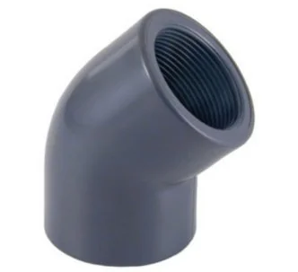 Cepex PVC-U elbow 45 degree with female thread 1 1/4'' FT 40 mm