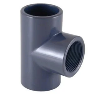 Cepex PVC-U tee with female thread 2'' FT 63 mm