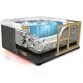 Aqua Industrial Bergamo SPA tub 2000 x 2000 x 820 mm, 5 places Photo №10