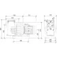 Aqua Industrial MAGNUS-4 300 54 m3/h 230-400 V pump for the swimming pool, noryl impeller, 3 HP Photo №3