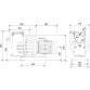 Aqua Industrial MAG-750-BRIM 127 m3/h 230-400 V pump for the swimming pool, bronze impeller, 7.5 HP Photo №4