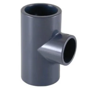 Cepex PVC-U reducing tee 125 x 63 mm