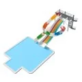 Compact slide and Wide water slides