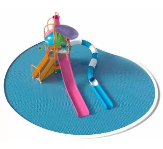 Polgun splash tower for kids area ST12D