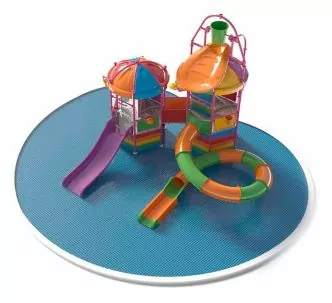 Polgun splash tower for kids area ST22