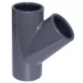 Cepex PVC-U tee 45 degree 90 mm