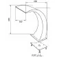 Aqua Industrial Cobra waterfall for pool, 500 mm, AISI316 Photo №4