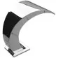 Aqua Industrial Cobra waterfall for pool, 650 mm, AISI316 Photo №1
