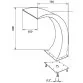 Aqua Industrial Cobra waterfall for pool, 650 mm, AISI316 Photo №4