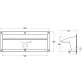Aqua Industrial pool wall waterfall, 500 mm, AISI304 Photo №2