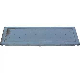 Aqua Industrial rectangular hydromassage plate pool, 750 mm, stainless steel AISI316, liner