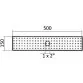 Aqua Industrial rectangular hydromassage plate pool, 500 mm, stainless steel AISI316, concrete Photo №2