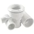 Aqua Industrial tee body for hydromassage nozzle, liner/concrete