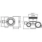 Aqua Industrial tee body for hydromassage nozzle, liner/concrete Photo №3