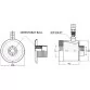 Aqua Industrial pool hydromassage nozzle, directional nozzle, 2 inches, liner Photo №2