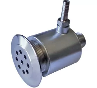 Aqua Industrial pool hydromassage nozzle, 9 jets, concrete