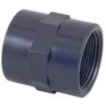 Cepex PVC-U coupling with female thread FT X FT 1/2”