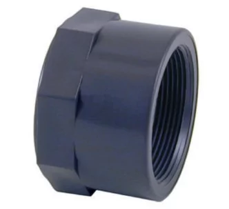 Cepex PVC-U socket cap with female thread FT 1”