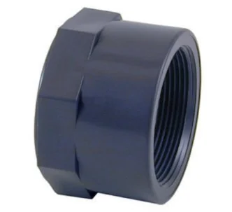 Cepex PVC-U socket cap with female thread FT 1 1/4”