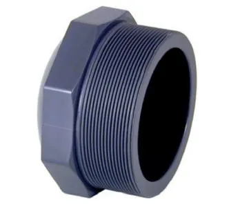 Cepex PVC-U socket cap with male thread MT 1 1/4”