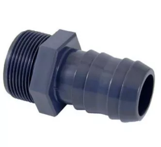Cepex PVC-U spigot connection with male thread MT 20 x 1/2''