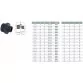 Cepex PVC-U threaded reducing coupling 1” x ½” Photo №3